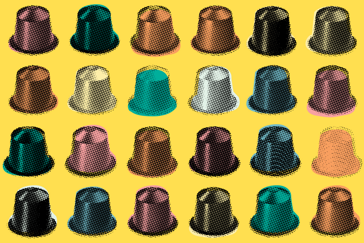 colorful nespresso pods